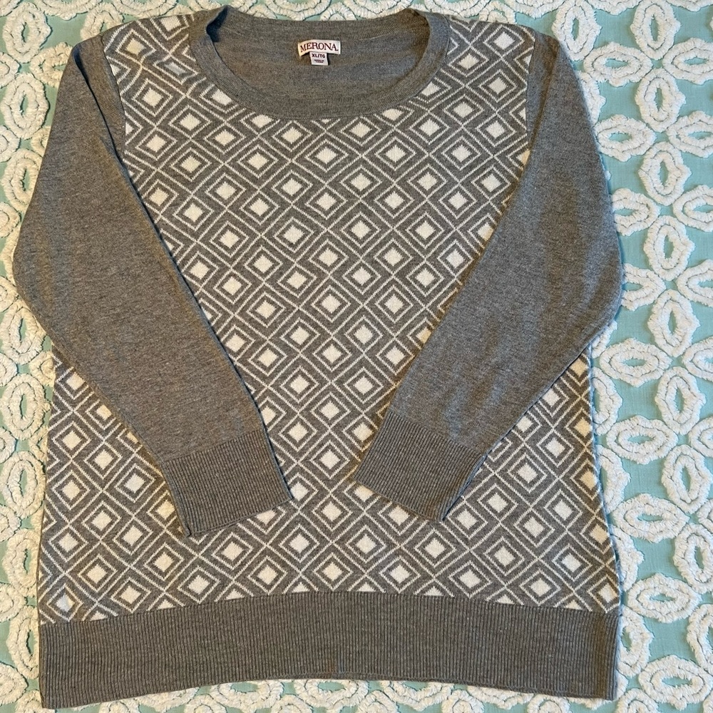 NWOT Merona 3/4 sleeve light sweater